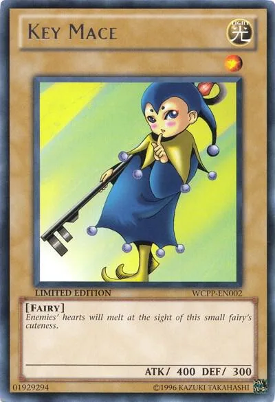 Key Mace WCPP-EN002 Yu-Gi-Oh card from World Championship 2010 Card Pack