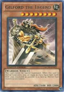 Gilford the Legend WCPP-EN013 Yu-Gi-Oh card from World Championship 2010 Card Pack