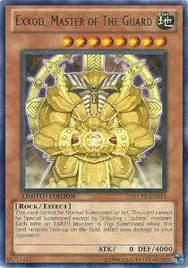 Exxod, Master of The Guard WCPP-EN015 Yu-Gi-Oh card from World Championship 2010 Card Pack