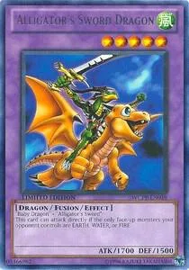 Alligator's Sword Dragon WCPP-EN019 Yu-Gi-Oh card from World Championship 2010 Card Pack