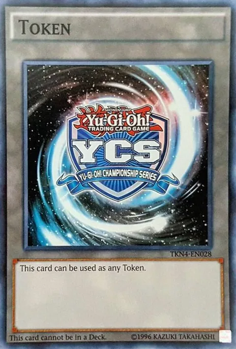 Yu-Gi-Oh Championship Series Token 2016 Pre-registration TKN4-EN028 Yu-Gi-Oh card from Yu-Gi-Oh! Tokens