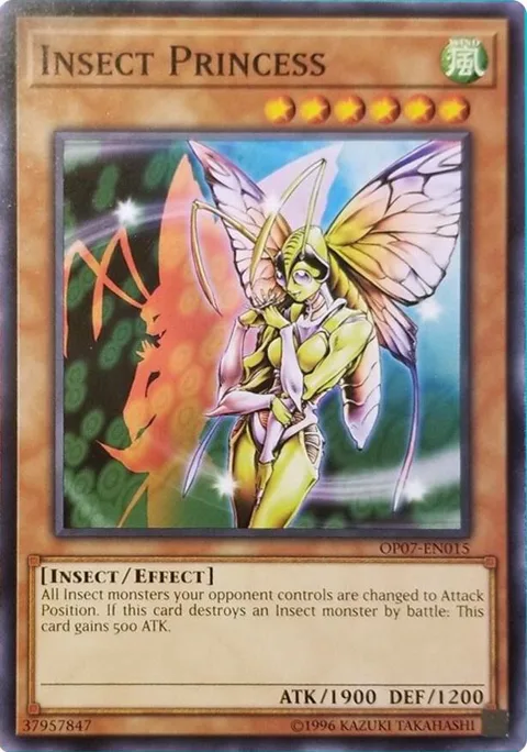 Insect Princess OP07-EN015 Yu-Gi-Oh card from OTS Tournament Pack 7