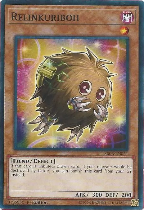 Relinkuriboh SR06-EN021 Yu-Gi-Oh card from Structure Deck: Lair of Darkness
