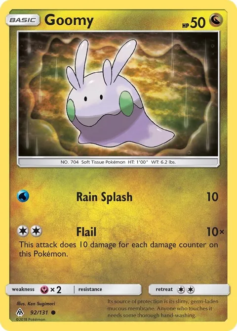 Goomy 92 #92/131 Pokémon card from SM - Forbidden Light