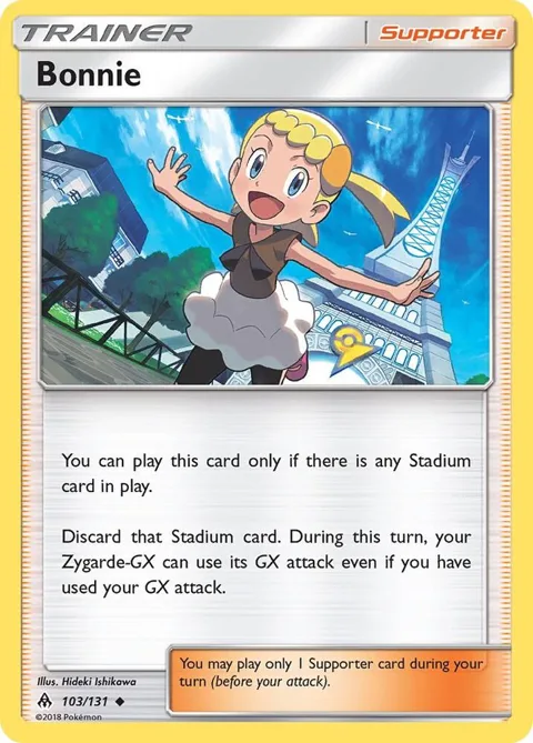 Bonnie #103/131 Reverse Holofoil Pokémon card from SM - Forbidden Light