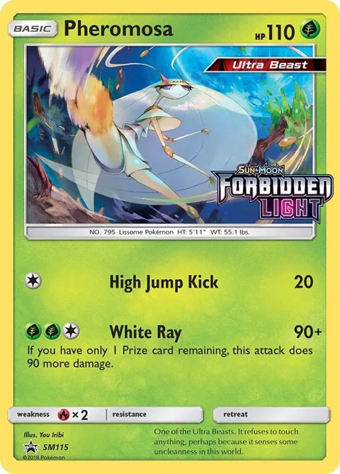 Pheromosa - SM115 Prerelease #SM115 Holofoil Pokémon card from SM Promos
