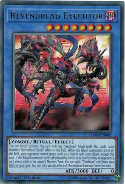 Revendread Executor FLOD-EN082 Unlimited Yu-Gi-Oh card from Flames of Destruction