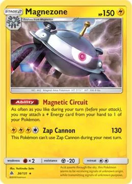Magnezone - 36/131 Prerelease Kit Exclusive #036/131 Pokémon card from Deck Exclusives