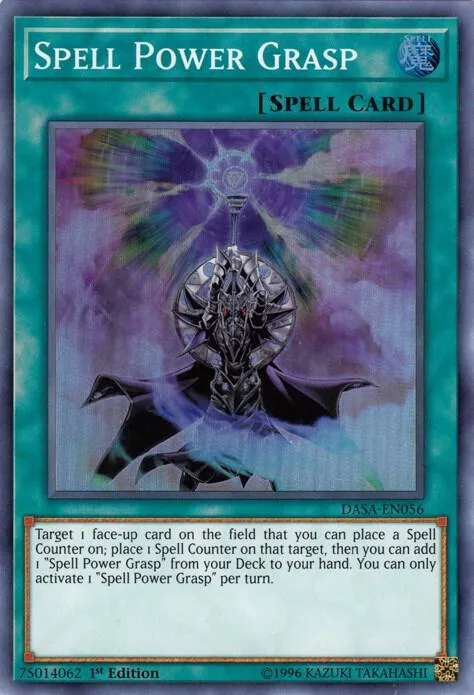 Spell Power Grasp DASA-EN056 Yu-Gi-Oh card from Dark Saviors