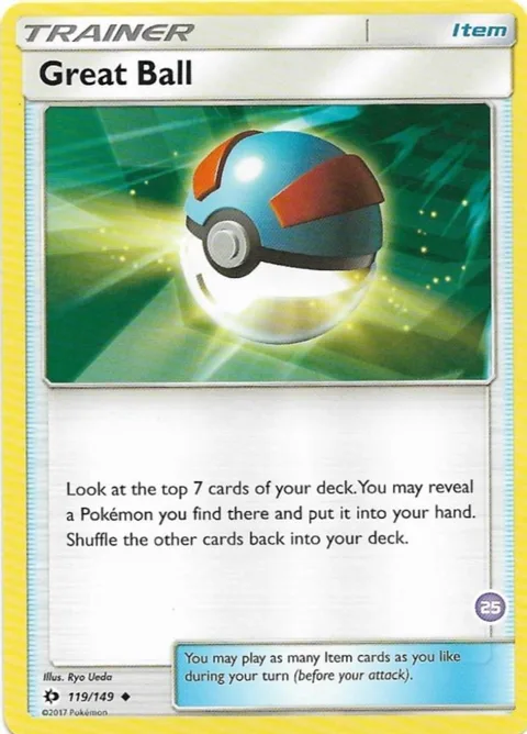 Great Ball 25 Alolan Sandslash Half-Deck #119/149 Pokémon card from SM Trainer Kit: Alolan Sandslash & Alolan Ninetales
