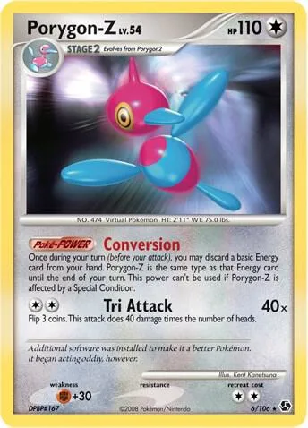 Porygon-Z - 6/106 #006/106 Pokémon card from Deck Exclusives