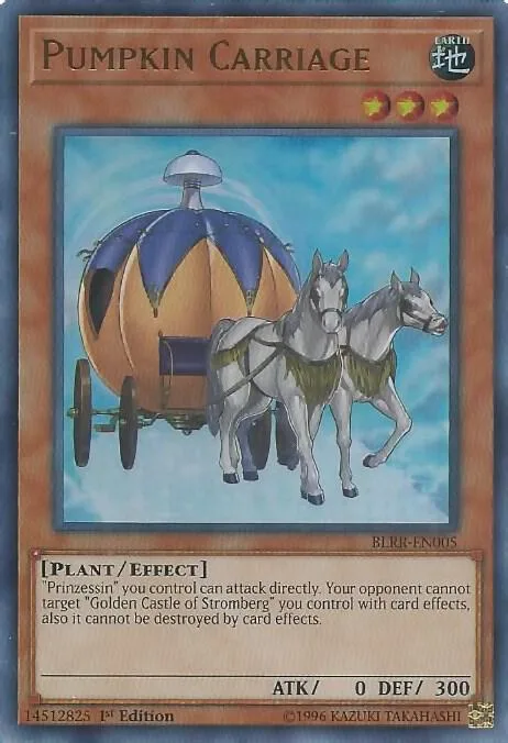 Pumpkin Carriage BLRR-EN005 Yu-Gi-Oh card from Battles of Legend: Relentless Revenge