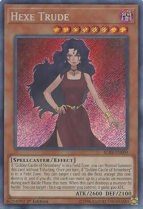 Hexe Trude BLRR-EN009 Yu-Gi-Oh card from Battles of Legend: Relentless Revenge