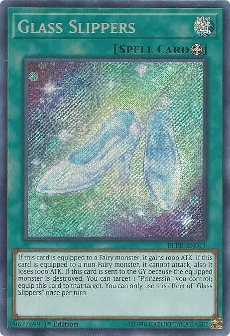 Glass Slippers BLRR-EN011 Yu-Gi-Oh card from Battles of Legend: Relentless Revenge