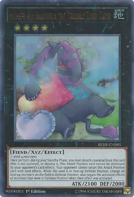 Number 41: Bagooska the Terribly Tired Tapir BLRR-EN085 Yu-Gi-Oh card from Battles of Legend: Relentless Revenge