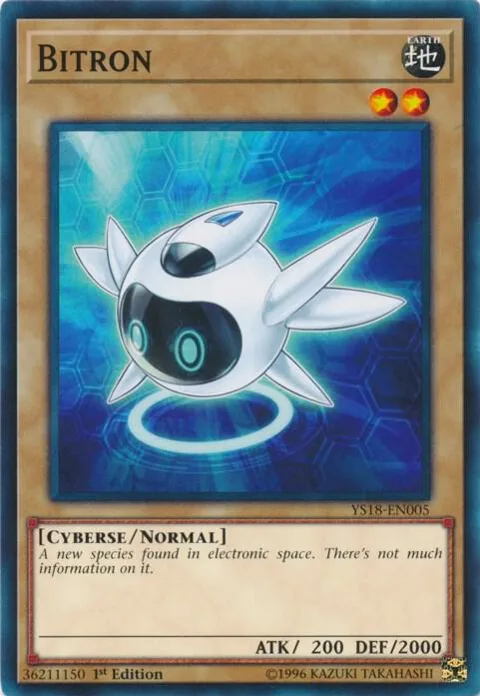 Bitron YS18-EN005 Yu-Gi-Oh card from Starter Deck: Codebreaker
