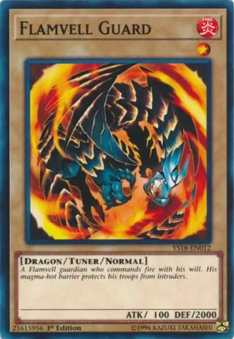 Flamvell Guard YS18-EN012 Yu-Gi-Oh card from Starter Deck: Codebreaker