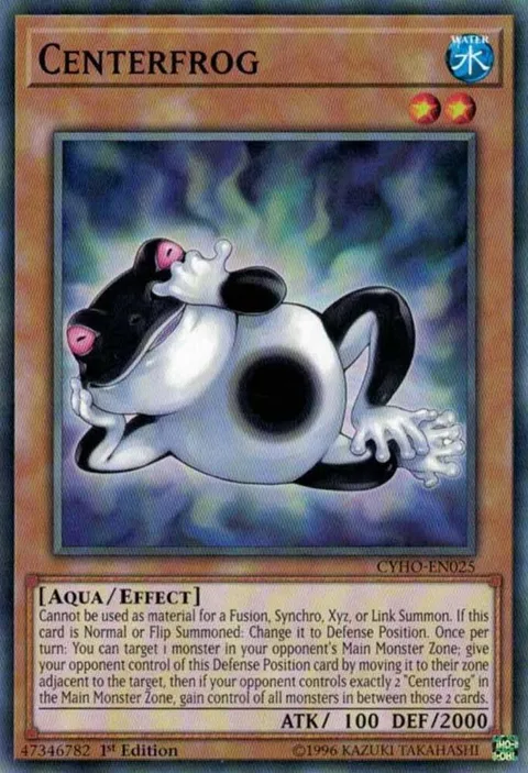 Centerfrog CYHO-EN025 Unlimited Yu-Gi-Oh card from Cybernetic Horizon