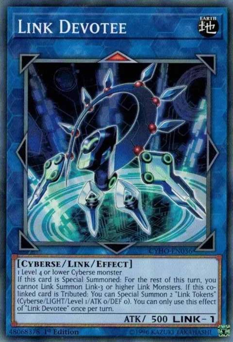 Link Devotee CYHO-EN036 Unlimited Yu-Gi-Oh card from Cybernetic Horizon
