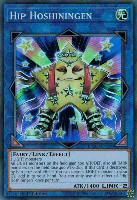 Hip Hoshiningen CYHO-EN050 1st Edition Yu-Gi-Oh card from Cybernetic Horizon
