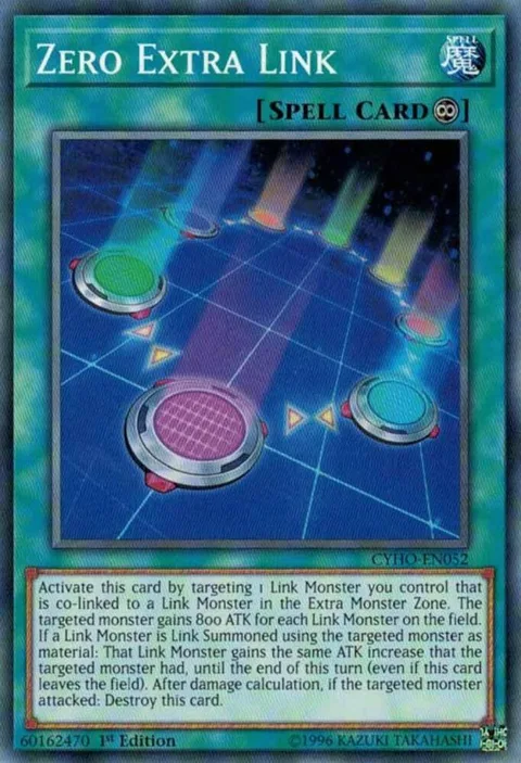 Zero Extra Link CYHO-EN052 Yu-Gi-Oh card from Cybernetic Horizon