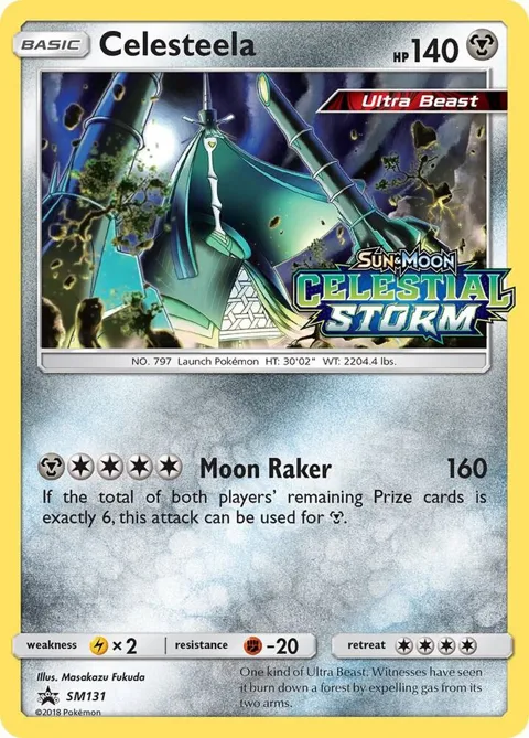 Celesteela - SM131 Prerelease #SM131 Holofoil Pokémon card from SM Promos