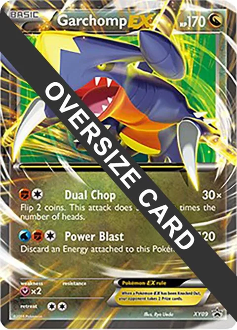 Garchomp EX - XY09 XY Black Star Promo #XY09 Holofoil Pokémon card from Jumbo Cards