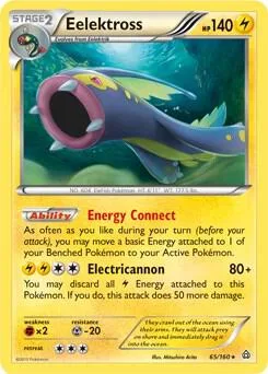 Eelektross - 65/160 Cosmos Holo #065/160 Holofoil Pokémon card from Blister Exclusives