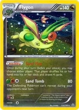 Flygon - 110/160 Cosmos Holo #110/160 Holofoil Pokémon card from Blister Exclusives
