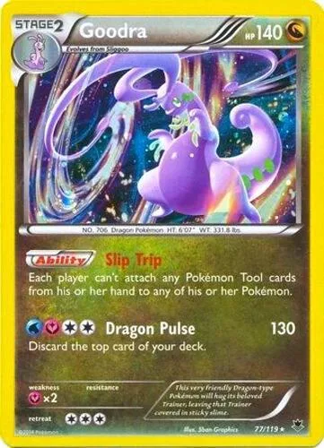 Goodra - 77/119 Cosmos Holo #077/119 Holofoil Pokémon card from Blister Exclusives