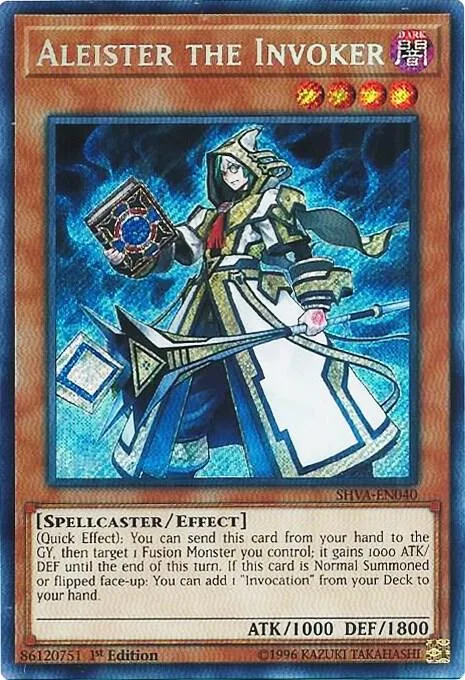 Aleister the Invoker SHVA-EN040 Yu-Gi-Oh card from Shadows in Valhalla