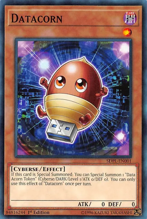 Datacorn SDPL-EN001 Yu-Gi-Oh card from Structure Deck: Powercode Link