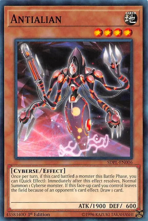 Antialian SDPL-EN006 Yu-Gi-Oh card from Structure Deck: Powercode Link