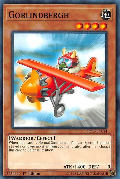 Goblindbergh SDPL-EN014 Yu-Gi-Oh card from Structure Deck: Powercode Link