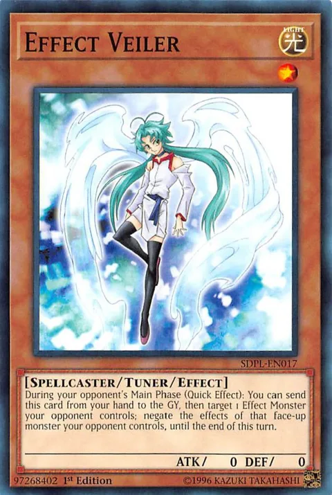 Effect Veiler SDPL-EN017 Yu-Gi-Oh card from Structure Deck: Powercode Link