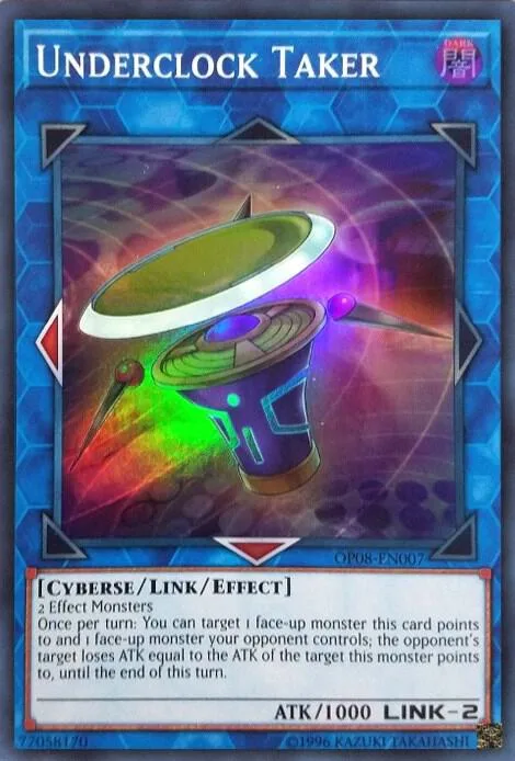 Underclock Taker OP08-EN007 Yu-Gi-Oh card from OTS Tournament Pack 8