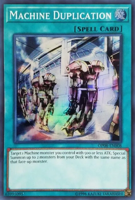 Machine Duplication OP08-EN008 Yu-Gi-Oh card from OTS Tournament Pack 8