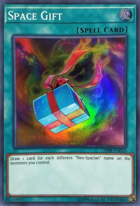 Space Gift OP08-EN010 Yu-Gi-Oh card from OTS Tournament Pack 8