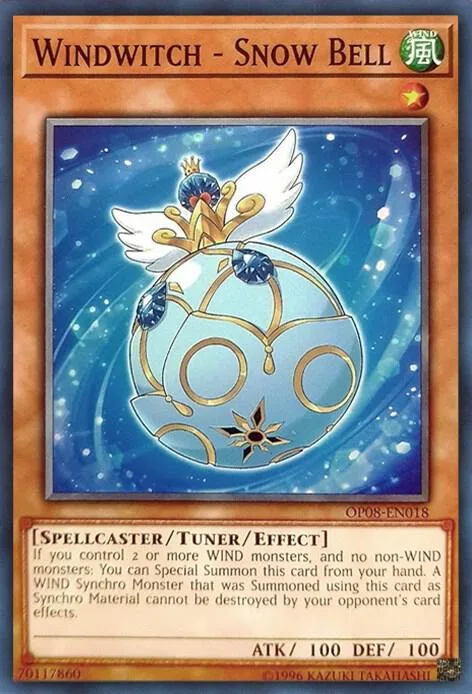 Windwitch - Snow Bell OP08-EN018 Yu-Gi-Oh card from OTS Tournament Pack 8