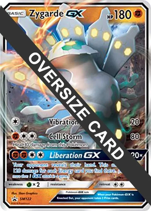 Zygarde GX #SM122 Holofoil Pokémon card from Jumbo Cards