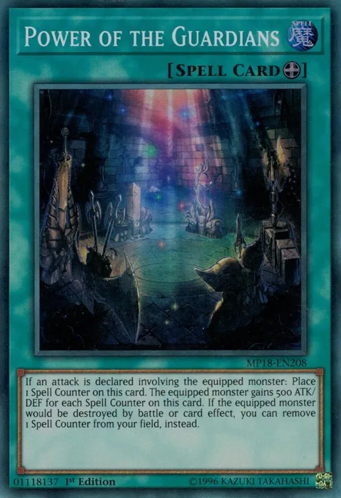 Power of the Guardians MP18-EN208 Yu-Gi-Oh card from 2018 Mega-Tins Mega Pack