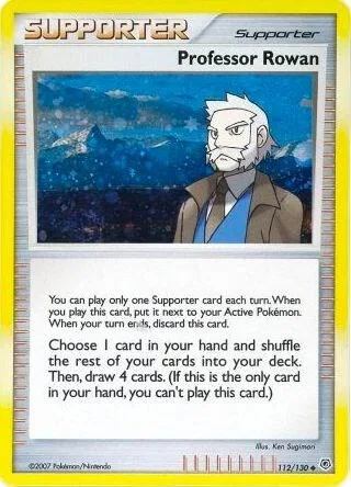 Professor Rowan - 112/130 Cosmos Holo #112/130 Holofoil Pokémon card from Miscellaneous Cards & Products