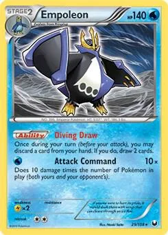 Empoleon - 29/108 Battle Arena Deck Exclusive #029/108 Pokémon card from Deck Exclusives