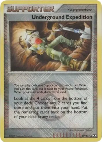Underground Expedition - 97/111 League Promo #097/111 Reverse Holofoil Pokémon card from League & Championship Cards