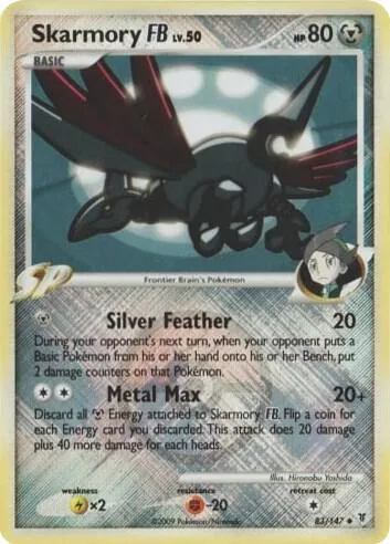 Skarmory FB - 83/147 League Promo #083/147 Reverse Holofoil Pokémon card from League & Championship Cards