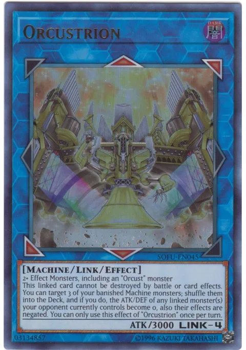 Orcustrion SOFU-EN045 Unlimited Yu-Gi-Oh card from Soul Fusion