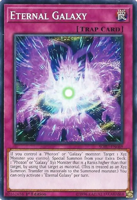 Eternal Galaxy SOFU-EN069 1st Edition Yu-Gi-Oh card from Soul Fusion