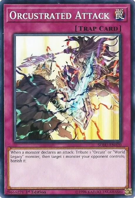 Orcustrated Attack SOFU-EN070 Unlimited Yu-Gi-Oh card from Soul Fusion