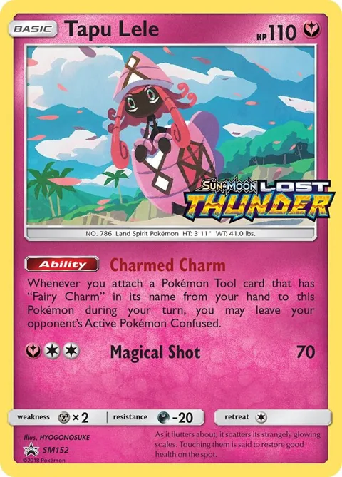 Tapu Lele - SM152 Prerelease #SM152 Holofoil Pokémon card from SM Promos