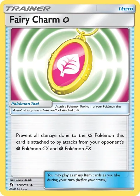 Fairy Charm G #174/214 Pokémon card from SM - Lost Thunder